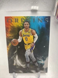 Carta Base Russell Westbrook 2022-23 Origins n. 36 taglierine Los Angeles Lakers - Foto 1 di 2