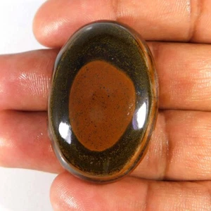 Rarest Natural Tiger Eye Quality Oval Cabochon Loose Gemstone 107.75Cts. - Picture 1 of 3