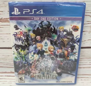 World of Final Fantasy Day One Edition Sony PlayStation 4 2016 PS4 NIS - Picture 1 of 8