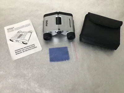 Vintage VIVITAR Slim 4x21 DXF Binoculars in Case w/ Instructions 88M/1000M - Image 1 of 4