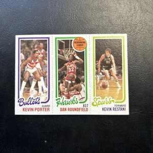 250, 20, 211, Kevin Porter Dan Roundfield Kevin Restani 1980 81 Topps Cb38a-4 - Picture 1 of 2
