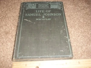 Life of Samuel Johnson, (1903) Edited by Charles Lane Hanson - Picture 1 of 9