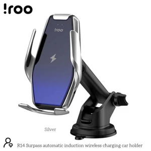 iRoo R14 Auto induction, 15W Wireless Charging Windscreen/Air Vent Phone Holder - Picture 1 of 4