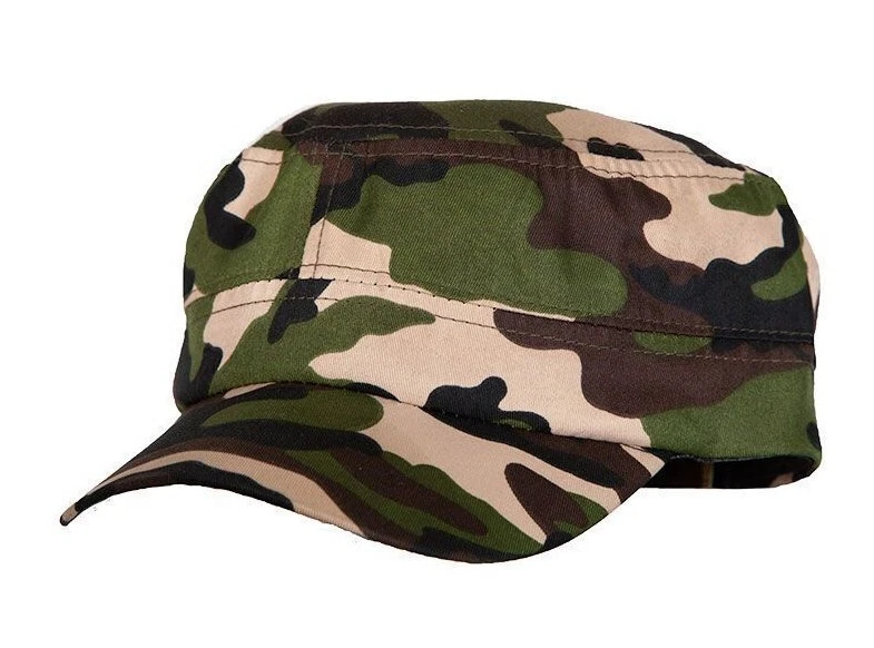 Adulto GORRA EJÉRCITO Sombrero Militar Camuflaje Soldado Pico Vestido Elegante Fiesta de Gallina Foto 1 de 1