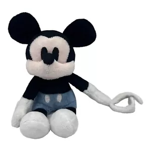 2020 Disney Baby Blue Gray Mickey Mouse Stuffed Plush Nojo Baby & Kids - RARE - Picture 1 of 9