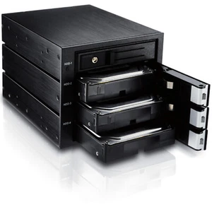 π₯ Enermax EMK5401 564SSK HDD Trayless HotSwap Backplane SAS/SATA 12G/6G 3x5.25" - Afbeelding 1 van 14