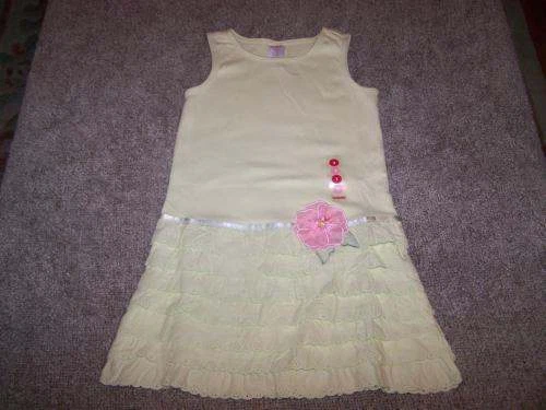 Nuevo con etiquetas Nuevo Vestido sin Mangas Gymboree Garden Blm Grn Volantes Talla 3 Foto 1 de 1