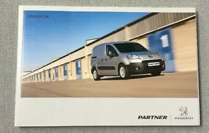 PEUGEOT PARTNER OWNERS MANUAL GUIDE HANDBOOK 2008 - 2012 - Picture 1 of 1