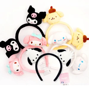Sanrio Family Face Doll Hairband My Melody, Kuromi, Pompompurin, Cinnamoroll. Po - Picture 1 of 25