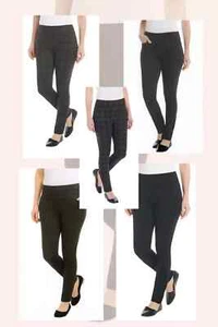 Dalia Women's Pull On Ponte Pants Built in Tummy Control Panel-Select Size-NWT - Picture 1 of 11