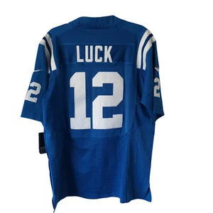 Andrew Luck Jersey Colts Size 40 Medium Nike On Field Stitched Jersey - Picture 1 of 13