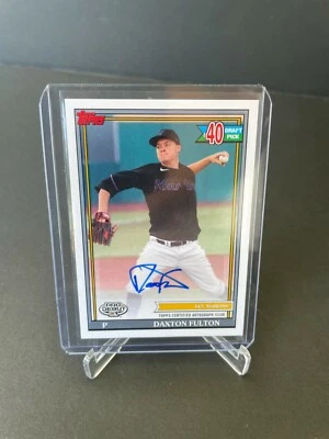 2021 Topps Pro Debut AUTOGRAPH AUTO PD-192 Daxton Fulton - Image 1 of 2