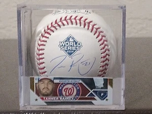 TANNER RAINEY-Washington Nationals signiert 2019 WS Baseball (Beckett Authentic) - Bild 1 von 6