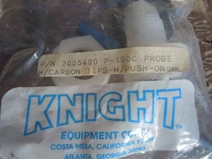 Knight Probe Carbon Tips with Push-On Connector P/N 7005480 P-100C NEU Autowäsche - Bild 1 von 2