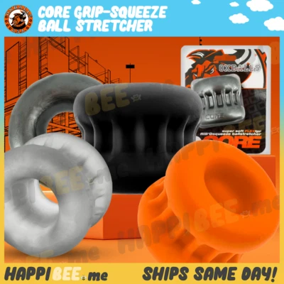 OXBALLS SQUEEZE Estirador de Bola🍯CORE GRIP Pene Masculino Morph Ball Bender BallRing Foto 1 de 4