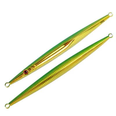 Señuelo de pesca vertical de agua salada de metal para aparejos de gurú de pesca Foto 1 de 4