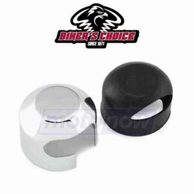 Bikers Choice Starter Solenoid End Cover for 1970-1985 Harley Davidson FLH sy Foto 1 de 4
