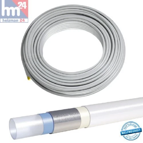 (2,44 €/m) Uponor Uni Pipe Plus Mehrschichtverbundrohr 20x2,25 mm 100 m 1059579 - Bild 1 von 1