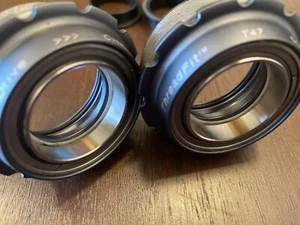 Chris king T47 Thread Fit bottom Bracket Incl Shimano Adapter - Bild 1 von 8