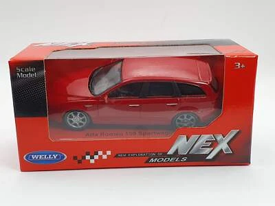 Alfa Romeo 159 Sportwagon Welly 1/43 Rosso - Immagine 1 di 2