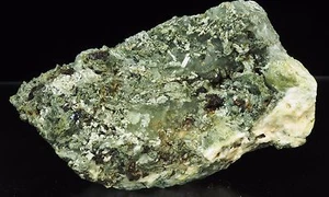 NEW FIND RARE PREHNITE Fine Mineral Specimen Cross Quarry Wakefield area, Quebec - Picture 1 of 6