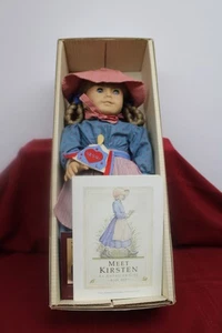 American Girl Pleasant Company KIRSTEN Larson Puppe / Originalkarton / hellbrauner Körper - Bild 1 von 11
