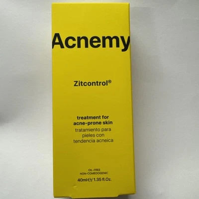 1 x Acnemy Zitcontrol Gesichtscreme gegen Akne u. Pickel 40 ml NEU OVP (1l-300€) - Bild 1 von 4