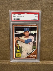 1962 Topps #288 Billy Williams PSA 7 - Imagen 1 de 2