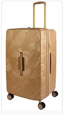 Samantha Brown 30" Trunk Style Case Spinner Luggage-Champagne -NWT - Image 1 of 4