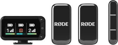 RODE Wireless Micro Ultra Compact Wireless Microphone Camera Kit BLK - RRP £139 - Image 1 of 4