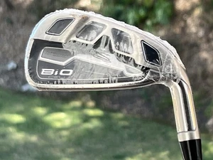 Cobra Bio Cell 4 Iron Black Dynalite 85 Steel Stiff 39" Lamkin REL Standard Grip - Picture 1 of 19