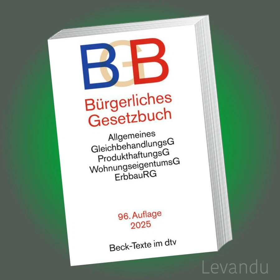 BÜRGERLICHES GESETZBUCH (BGB) | Beck-Texte im dtv 5001 - 96. Auflage 2025 - Bild 1 von 1