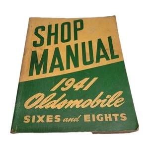 1941 Oldsmobile OLDS Sixes & Eights Workshop Service Shop Repair Manual OEM GM - Picture 1 of 7