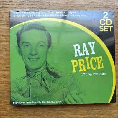 RAY PRICE - Ray Price - 17 Top Ten Hits - 2 CD SEALED NEW - Image 1 of 2