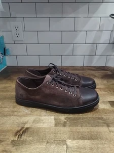 Born Men´s Bayne Sneakers Brown Suede Lace Up Shoes H38623 Size 13 - Picture 1 of 10