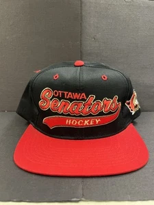 Vintage Starter Ottawa Senators Tail Sweep Snapback Hat Deadstock NHL New Tag! - Picture 1 of 8
