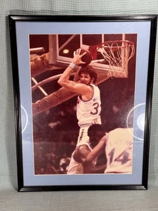 Bill Walton persönlicher Besitz gerahmtes San Diego Clippers Basketball Vintage Foto - Bild 1 von 7