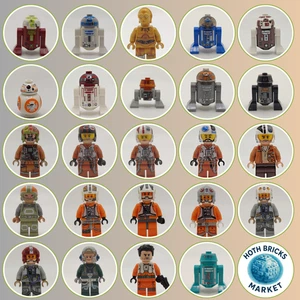 Lego Star Wars - Piloten & Astromech Minifiguren zur Auswahl 5 - Bild 1 von 111