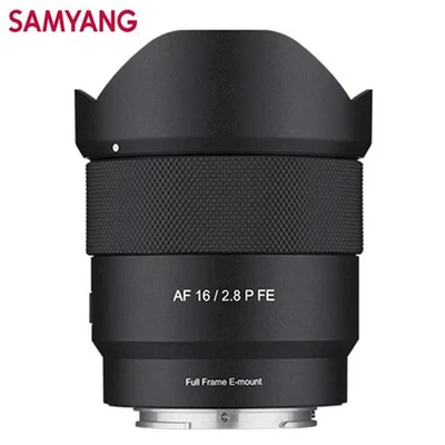 Lente principal de fotograma completo SAMYANG AF 16 mm F2,8 P FE enfoque automático STM para Sony E-Mount Foto 1 de 4