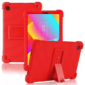 TCL Tab 8 LE Case for Kids 8.0 Inch (9137W) with Adjustable PC Stand (Red) - Picture 1 of 7