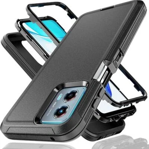 Custodia rigida per Motorola Moto G Play 5G 2024 2023 adatta per fondina clip da cintura Otterbox - Foto 1 di 11