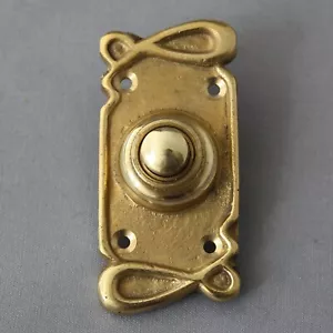 Jugendstil Elektrisch Klingelknopf - Bild 1 von 3