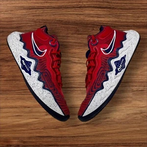 Nike Basketball Shoes Zoom Nike Air Zoom GT Run USA Red White Blue size 11.5 - Picture 1 of 7
