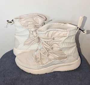 Nike Tanjun High Rise Phantom Boots Womens Size 7.5 Off White Cream A00355-003 - Picture 1 of 13