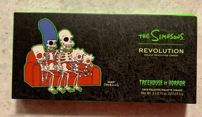 NIB Revolution The Simpsons Treehouse of Horror Face Palette - Image 1 of 2