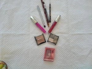 Makeup Mixed Lots Lip Stain Eye Shadow Blush Bronzer Lip Liner - Picture 1 of 12