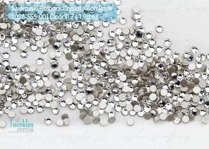 1.7-6.5mm (144pcs) 2058/2088 Swarovski FlatBack Crystal Foil  Rhinestone Nails - Picture 1 of 34