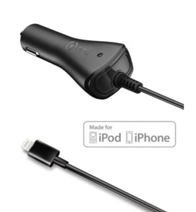 Celly Nylon USB-A auf USB-C Kabel 1 Meter - Schwarz - Bild 1 von 4