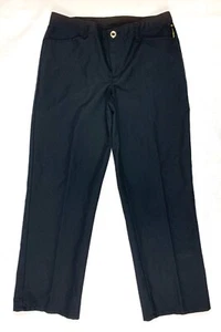 RED KAP / John Deere Size 10 x L 29" #PZ33 - BLACK WORK PANTS Poly-Cotton - Picture 1 of 9