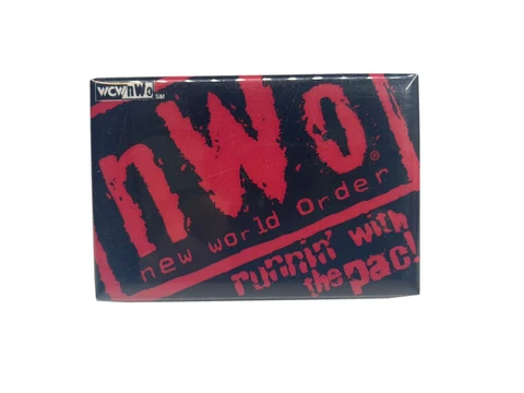 Vintage NWO Magnet 1998 Wrestling Runnin With The Pac! Wincraft Sports WCW/NWO Cover